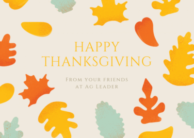 Happy Thanksgiving from Ag Leader