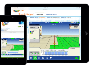AgFiniti Remote Support Saves Time in the Field